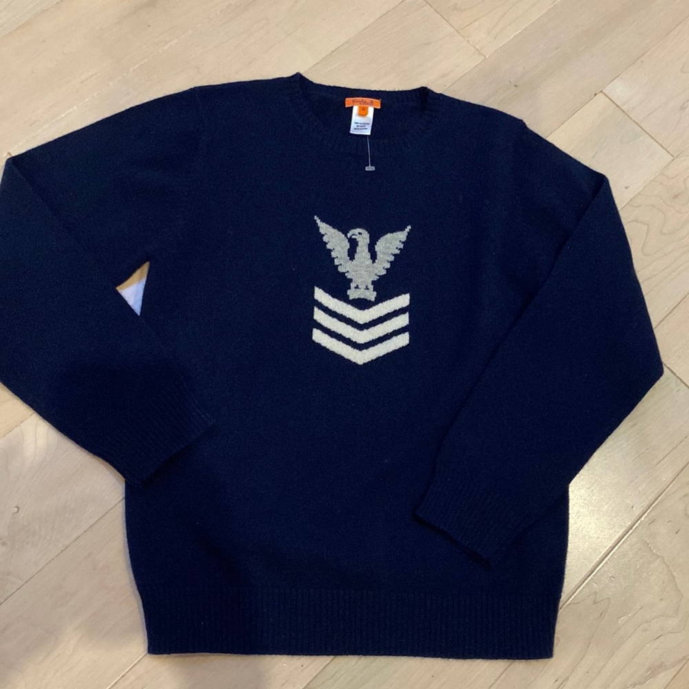 KULE by Nikki Kule navy boys cashmere sweater 8-10